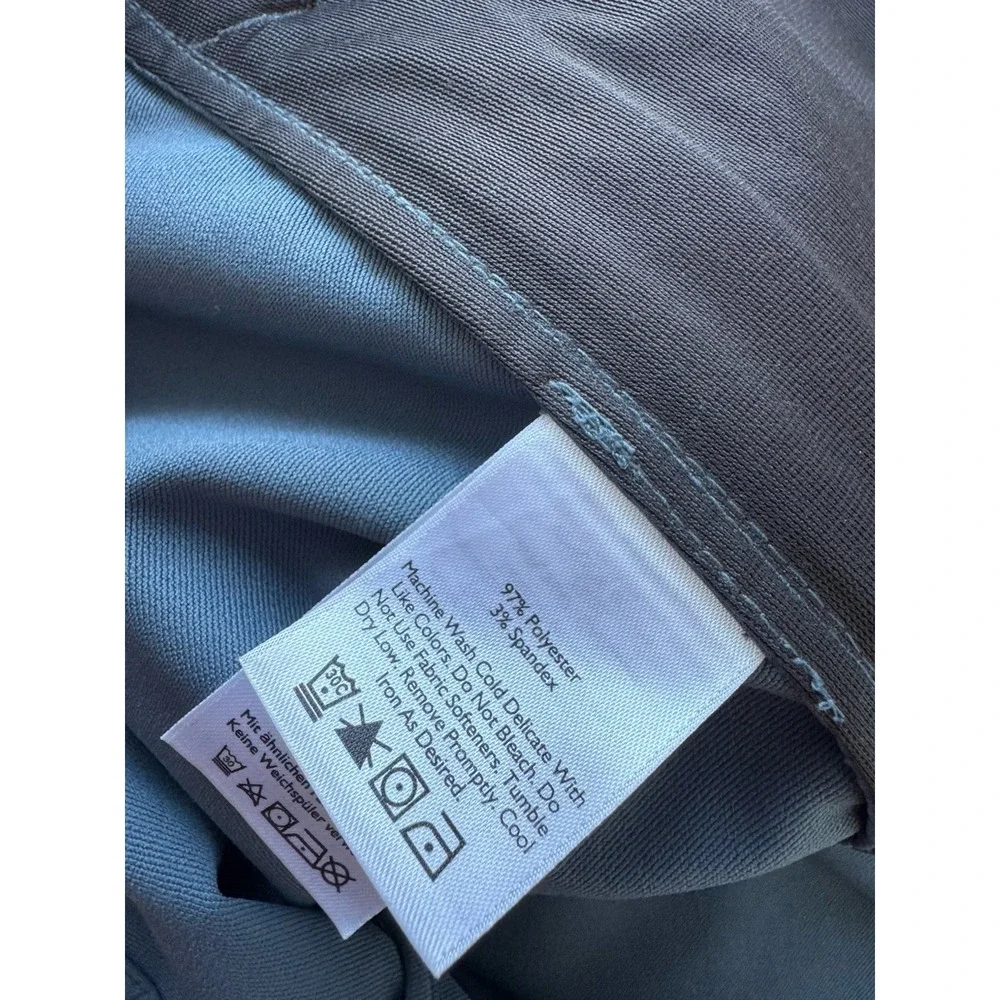 Eddie Bauer Men's‎ 2XL Softshell Jacket Full Zip Blue Gray Outdoor